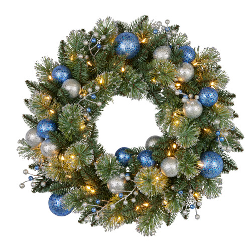 61cm Morgan LED Christmas Wreath