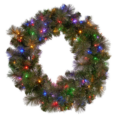 Salem LED Glittery Split Christmas Wreath