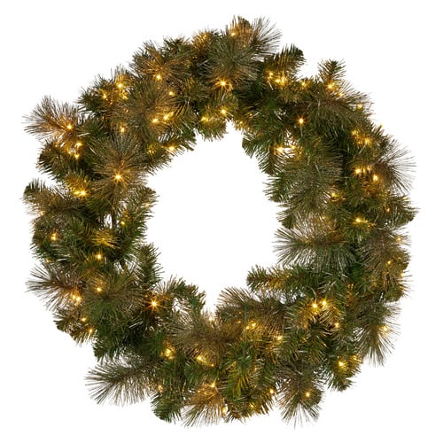 Salem LED Glittery Split Christmas Wreath