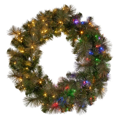 Salem LED Glittery Split Christmas Wreath