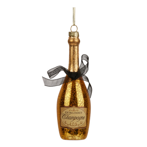 Fancy Champagne Hanging Ornament