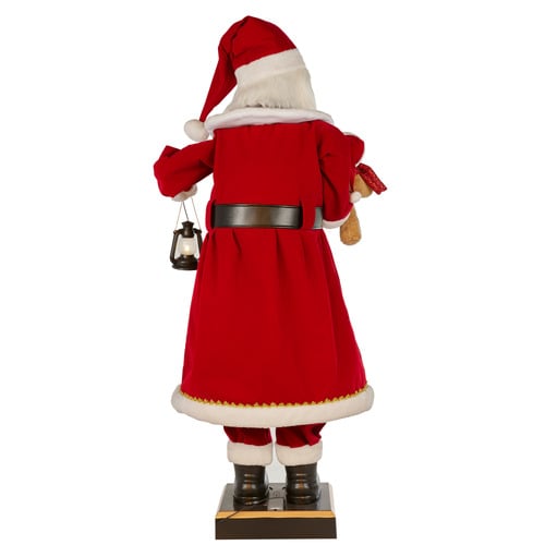 Wesley Animated Santa Claus Christmas Ornament