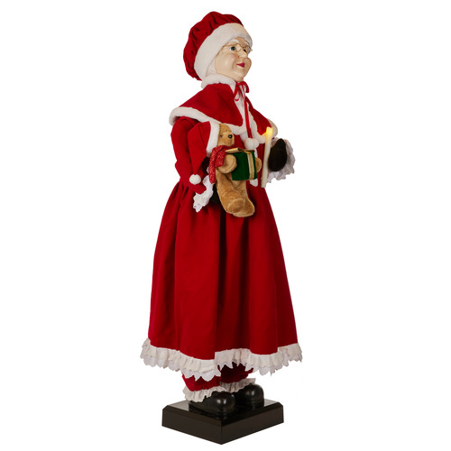 Wesley Animated Mrs Claus Christmas Ornament