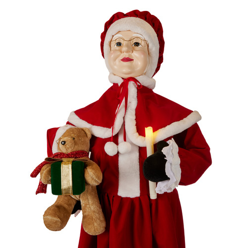 Wesley Animated Mrs Claus Christmas Ornament