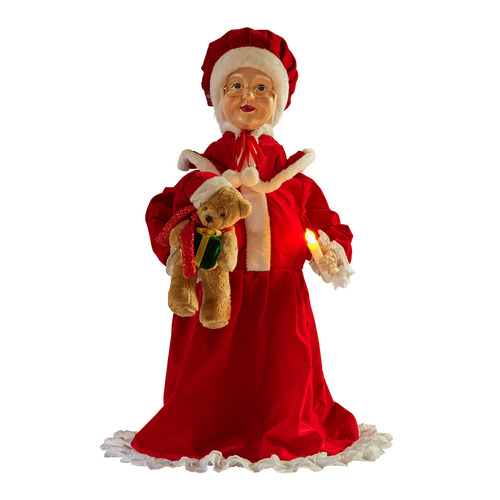 Serenis Mrs Claus LED Christmas Decoration