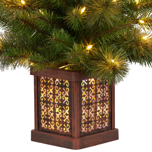122cm Gabrielis Potted LED Christmas Tree