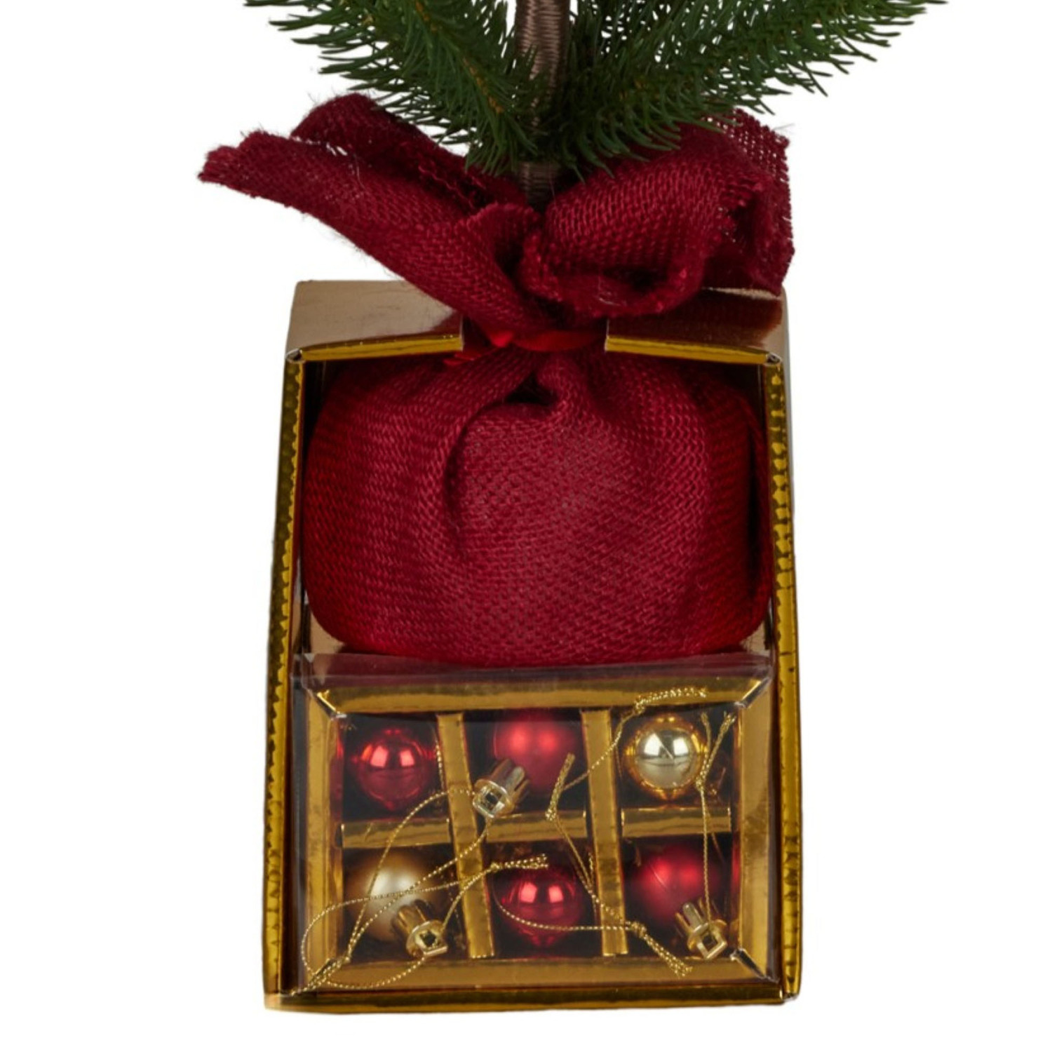 Clarion Potted Christmas Tree with Baubles