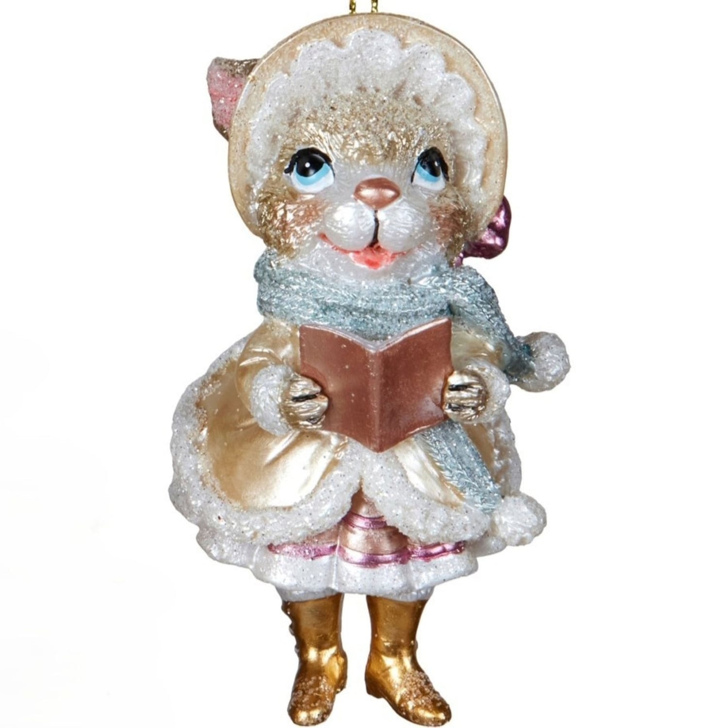 3 Piece Lumina Victorian Animals Hanging Ornament Set