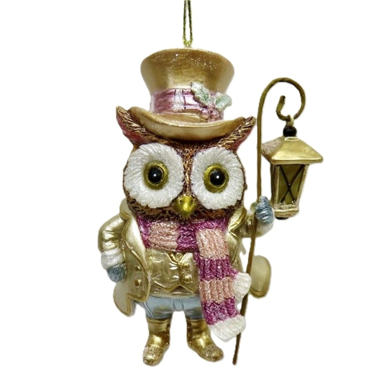 3 Piece Lumina Victorian Animals Hanging Ornament Set