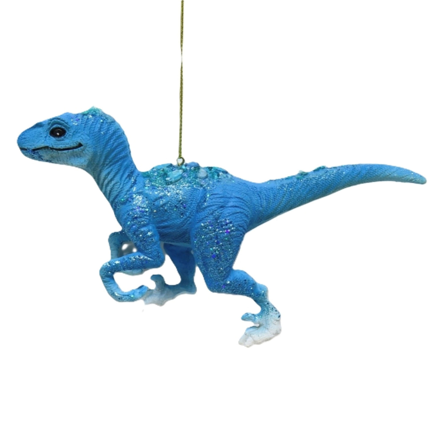 4 Piece Wilbur Dinosaurs Hanging Ornament Set