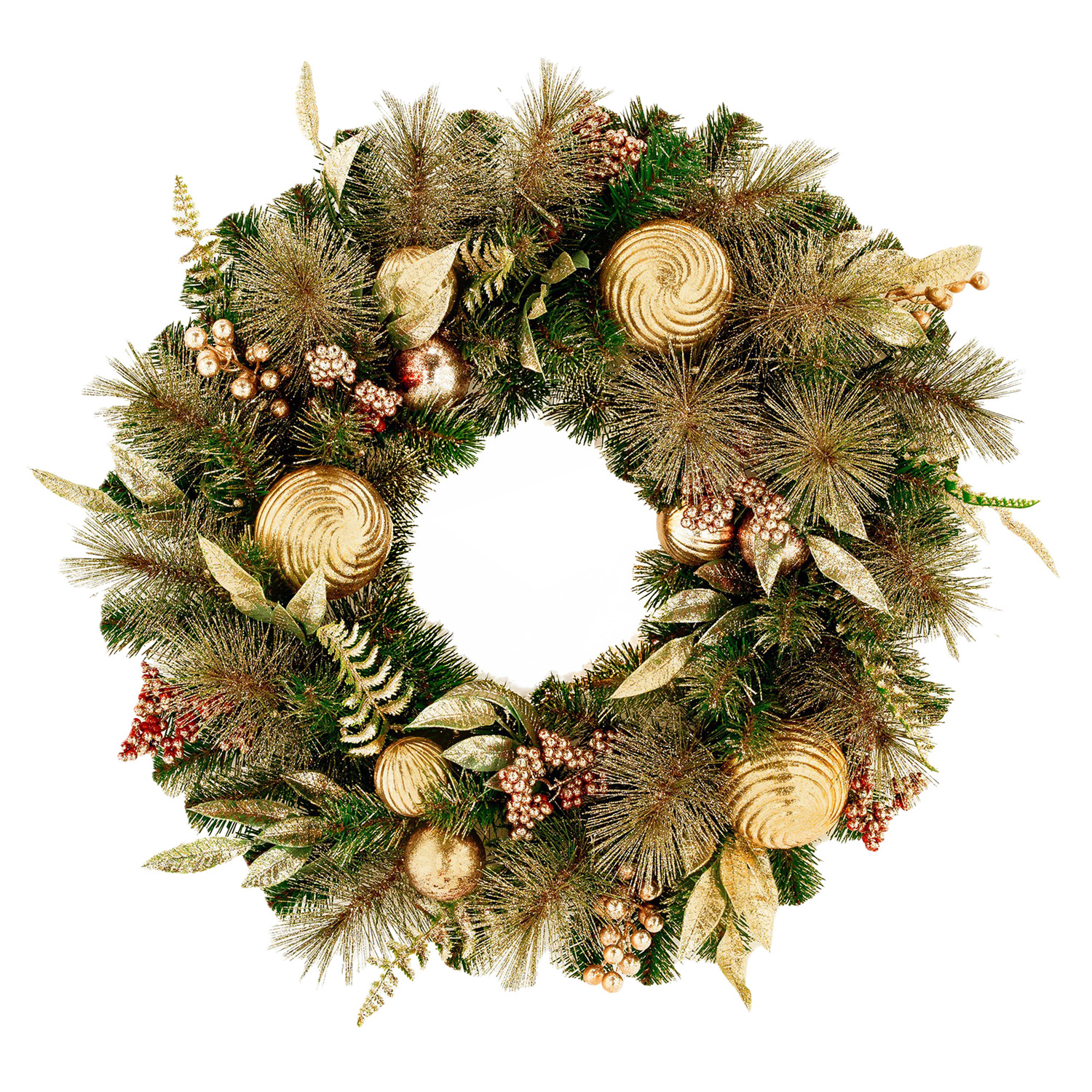 61cm Aneira Christmas Wreath