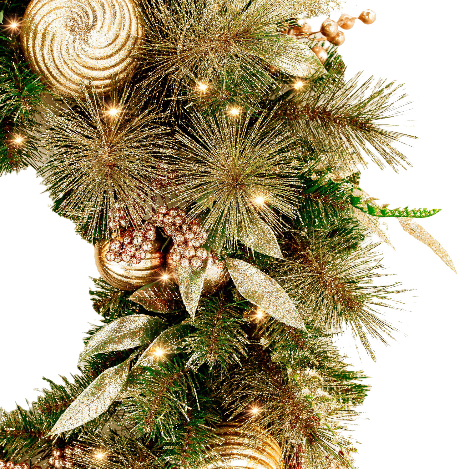 61cm Aneira Christmas Wreath