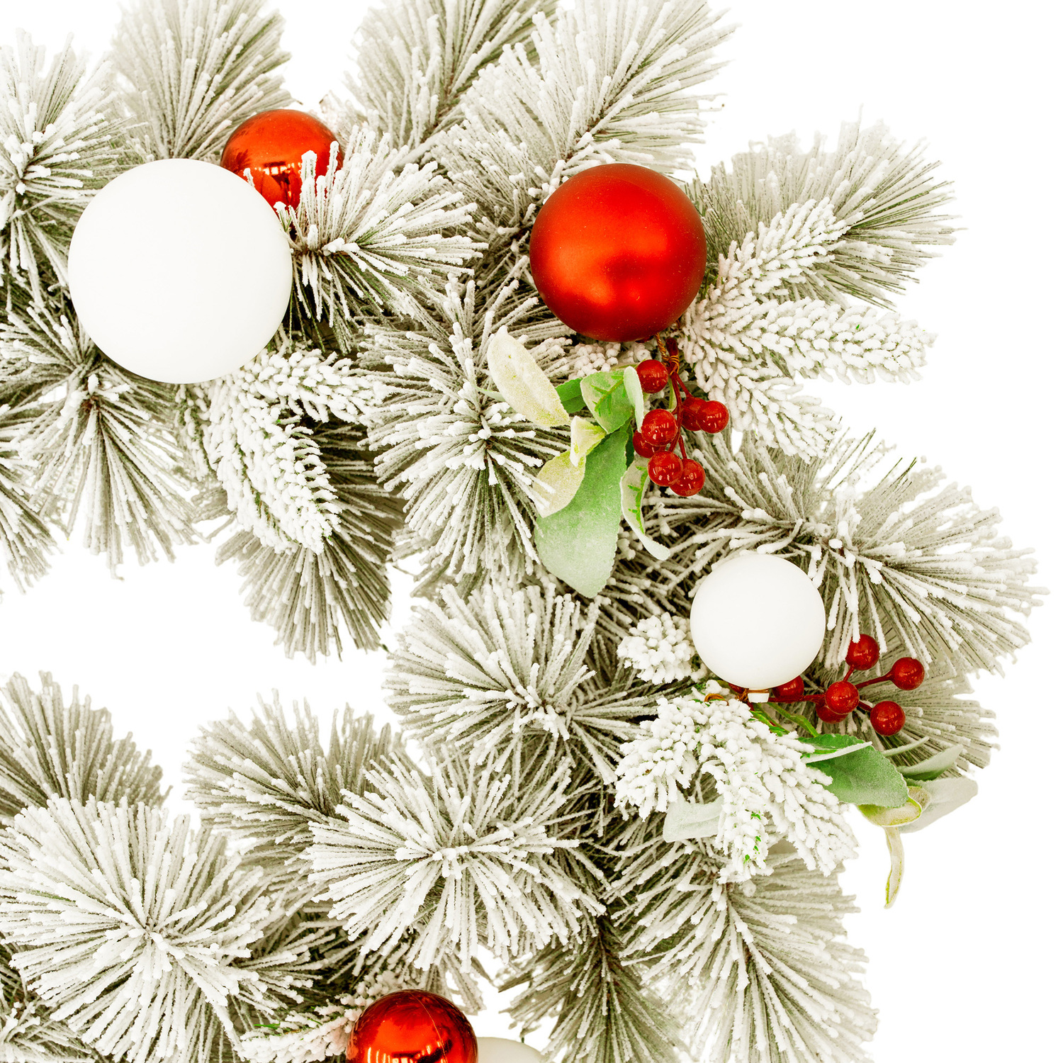 274cm Snowy Elegance Christmas Garland
