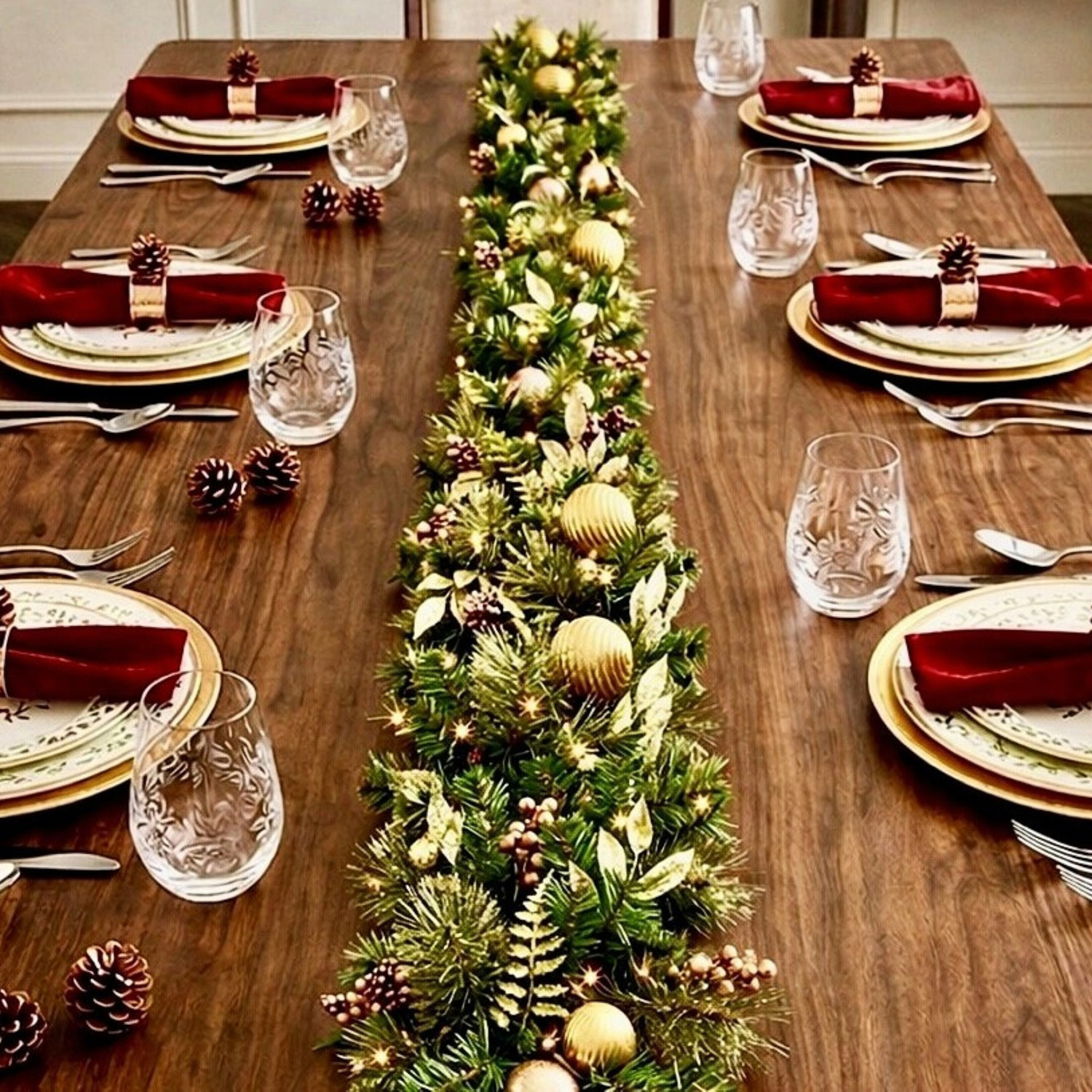 274cm Aneira Christmas Garland