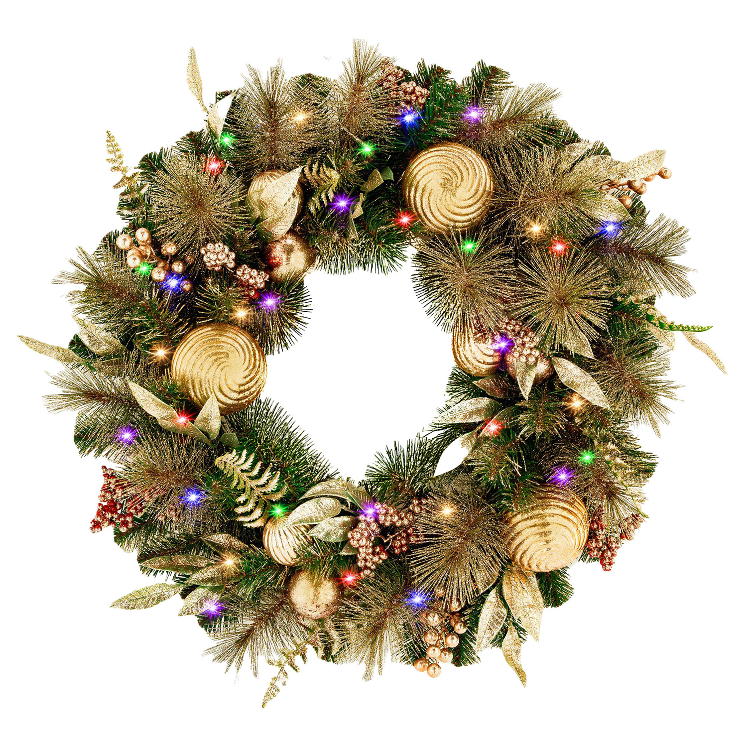 61cm Aneira Christmas Wreath