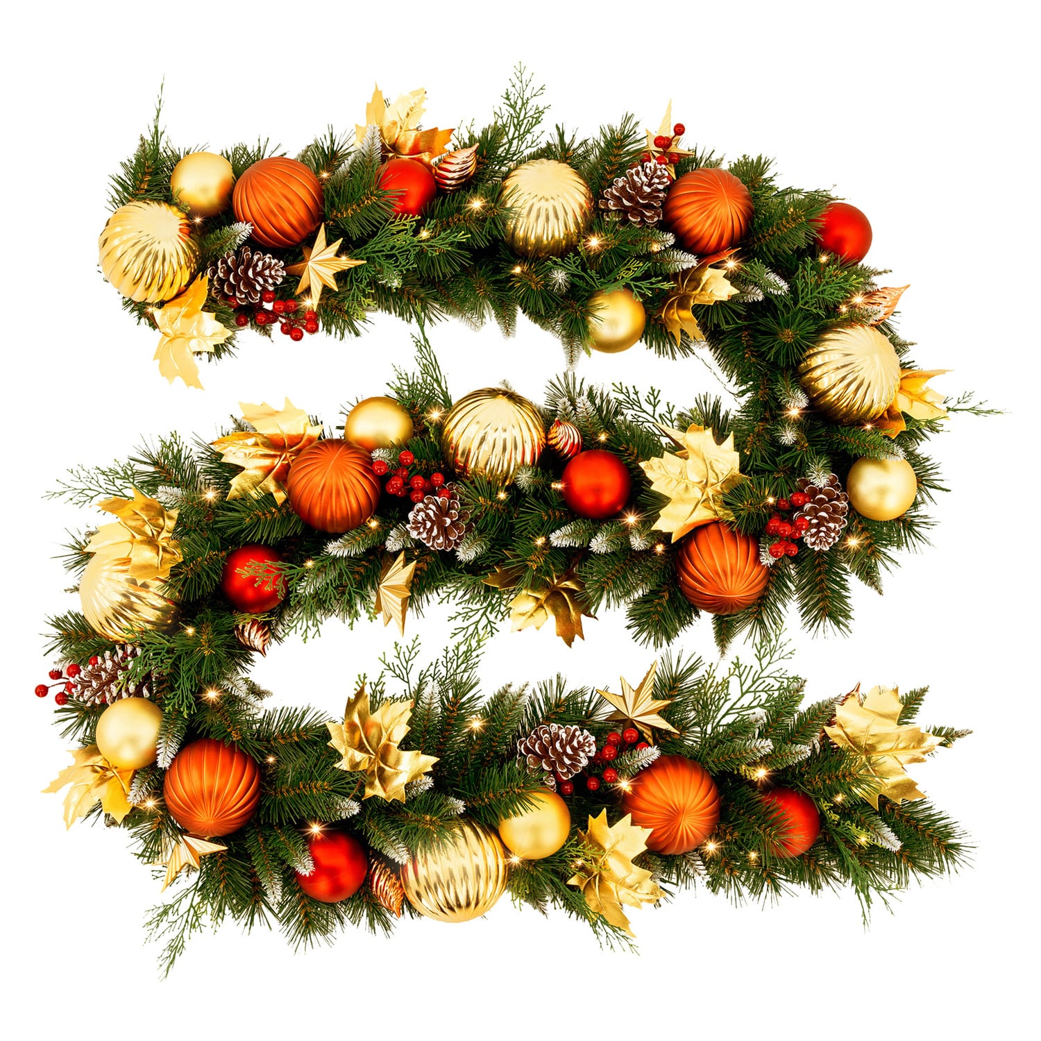 274cm Fauna Christmas Garland