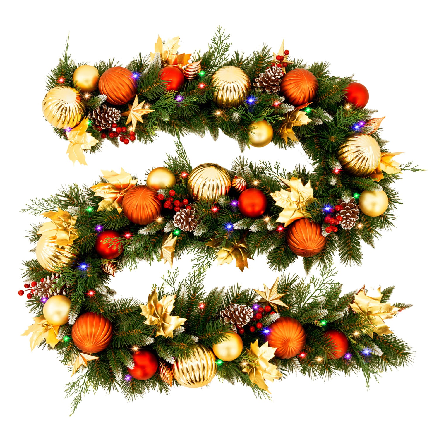 274cm Fauna Christmas Garland
