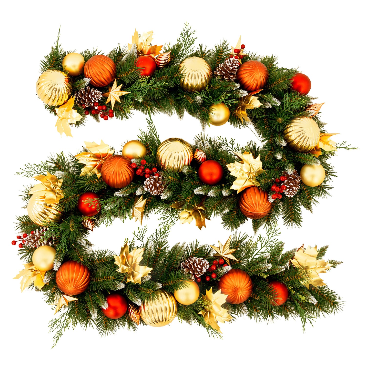 274cm Fauna Christmas Garland