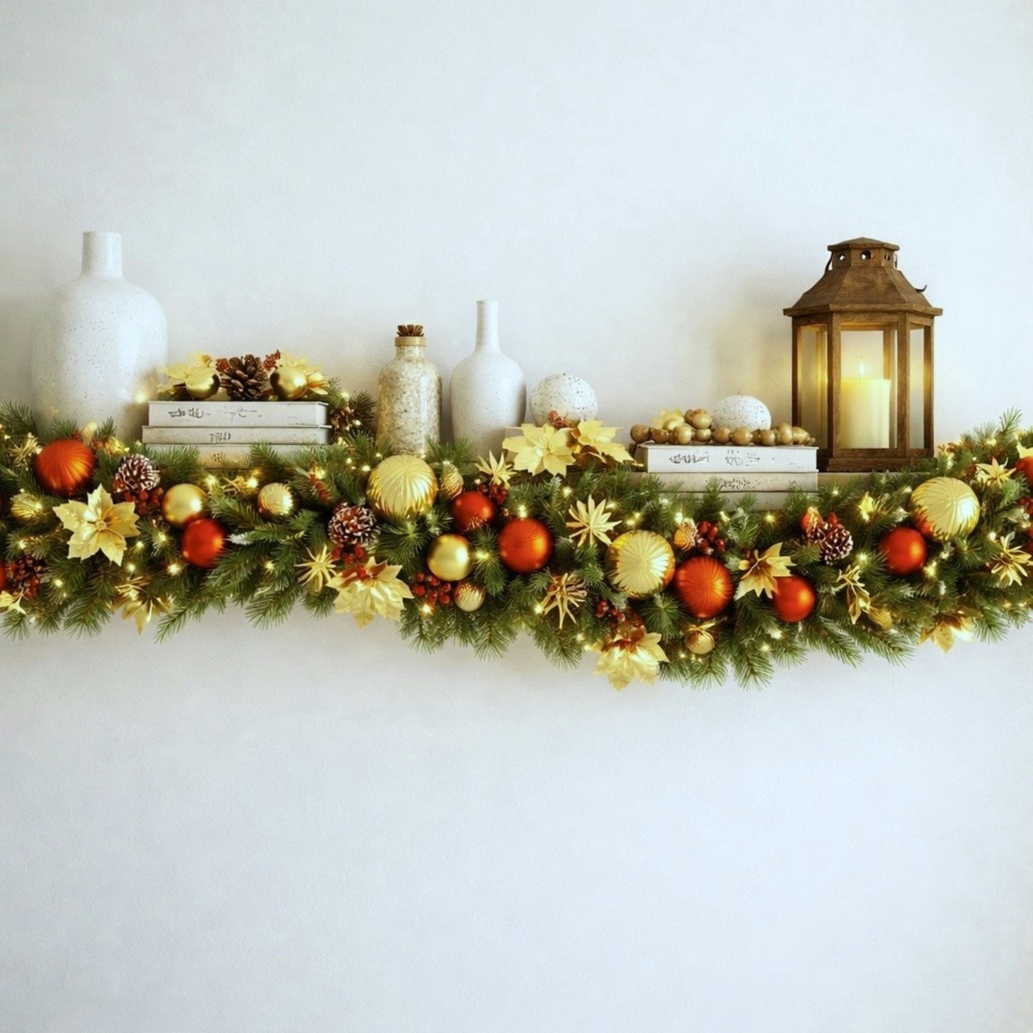 274cm Fauna Christmas Garland