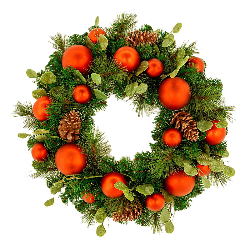 61cm Xylia Christmas Wreath