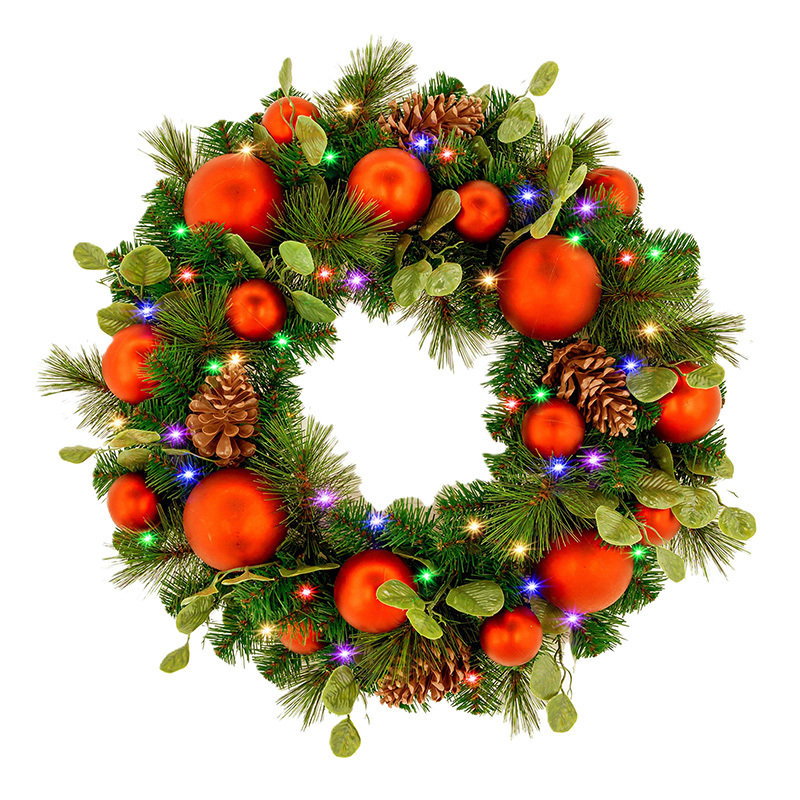 61cm Xylia Christmas Wreath