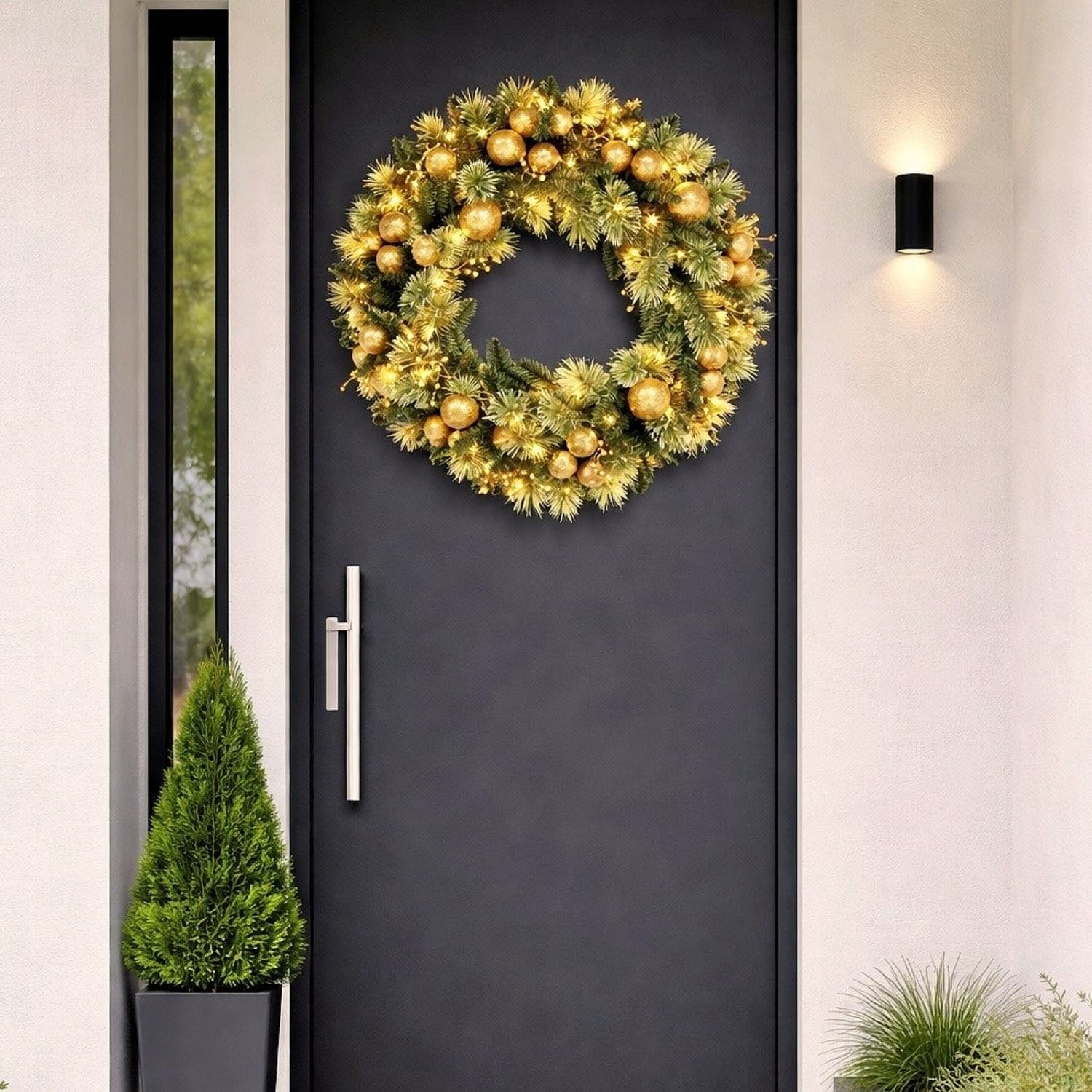 Lorien LED Christmas Wreath