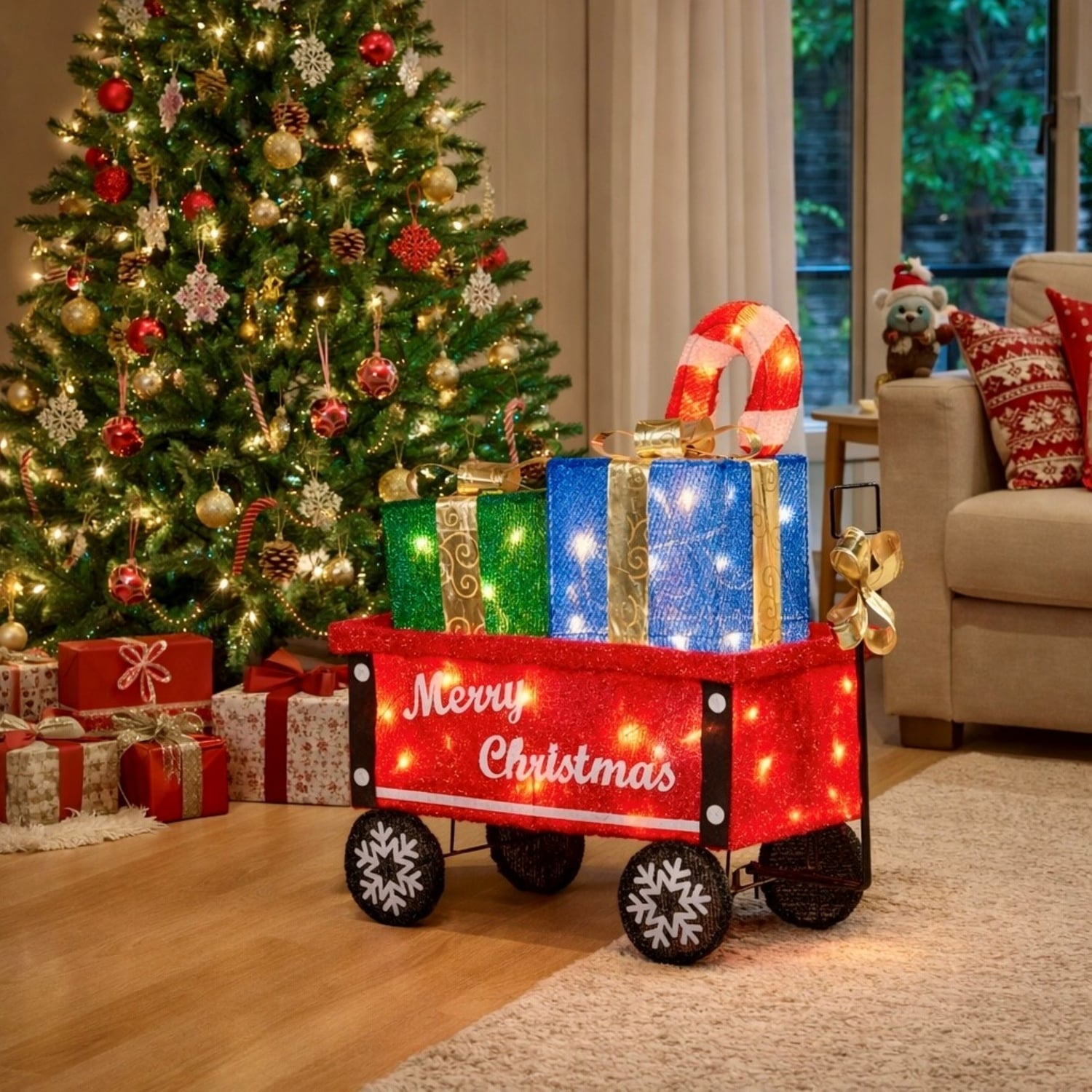 Mistralis Cart LED Christmas Decoration
