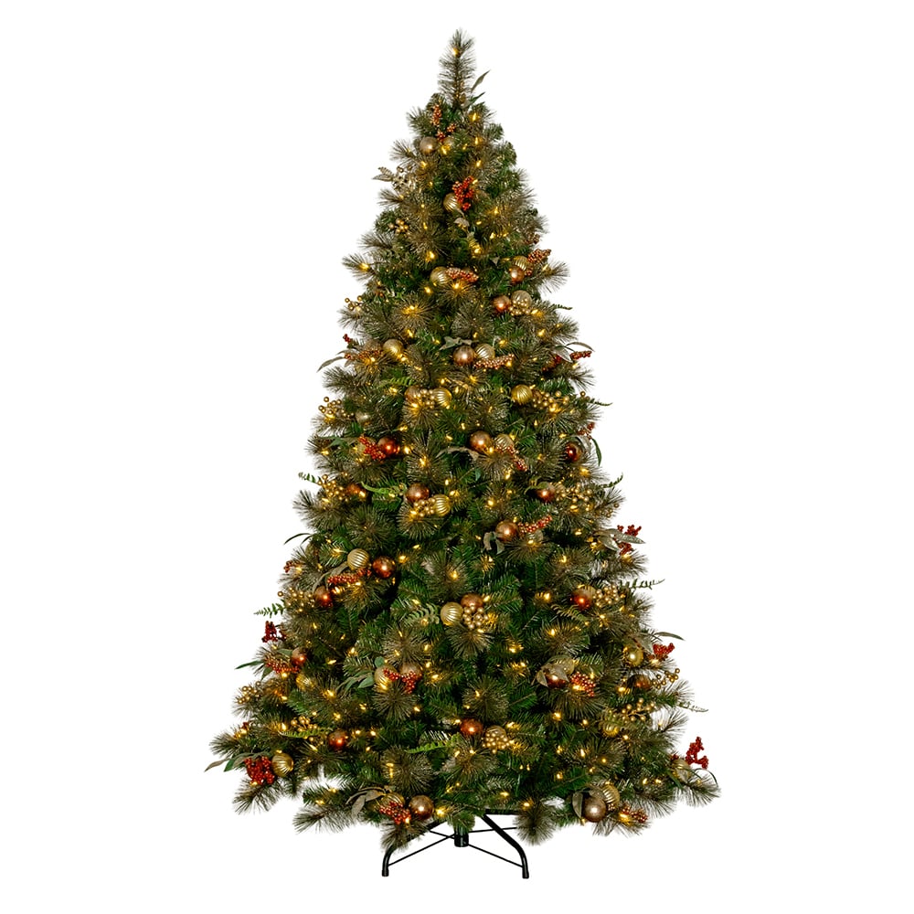 Palmer Deluxe Mountain Pine LED Christmas Tree