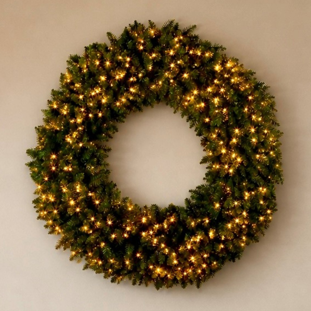 Haines Nordic Pine LED Christmas Wreath