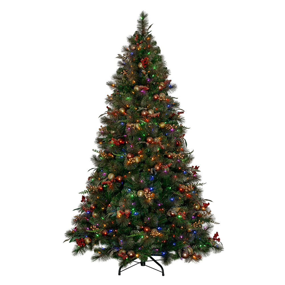 Palmer Deluxe Mountain Pine LED Christmas Tree