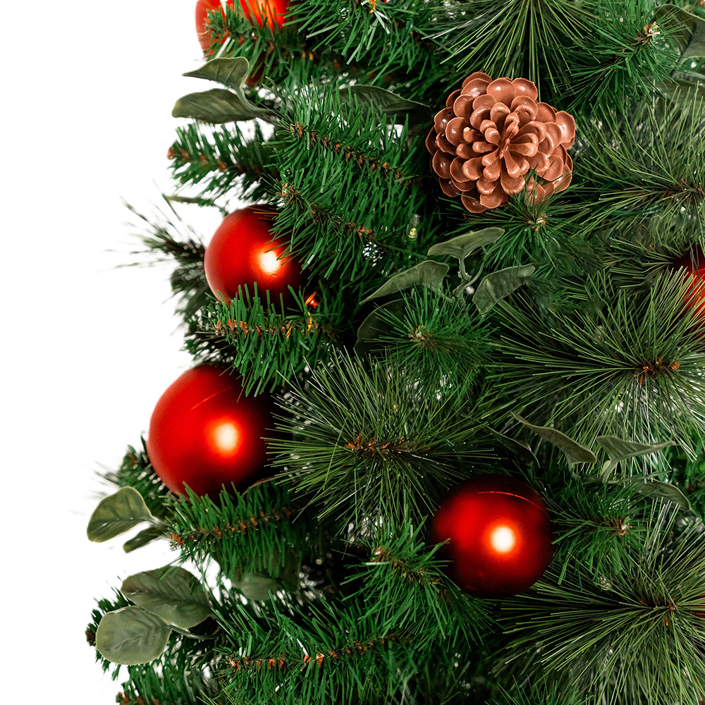 Mason Sable Fir LED Potted Christmas Tree