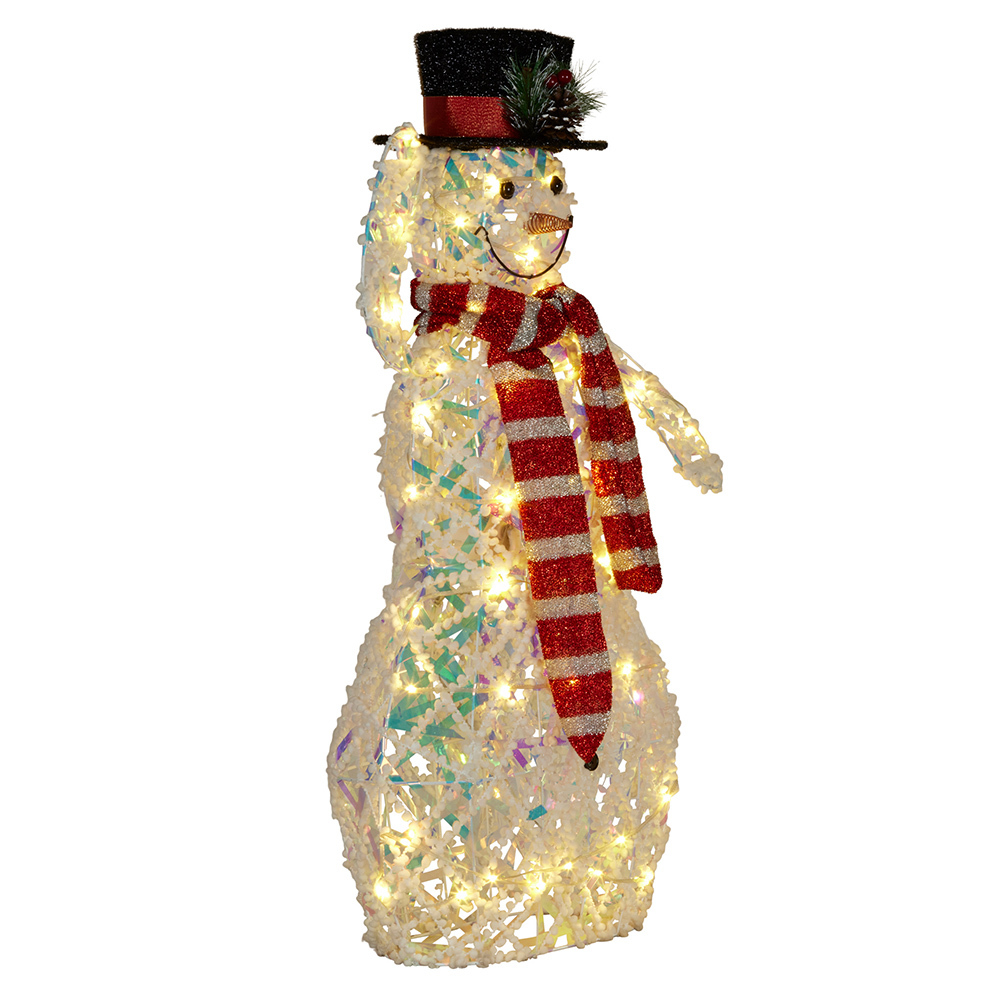 Elton Snowman LED Christmas Ornament
