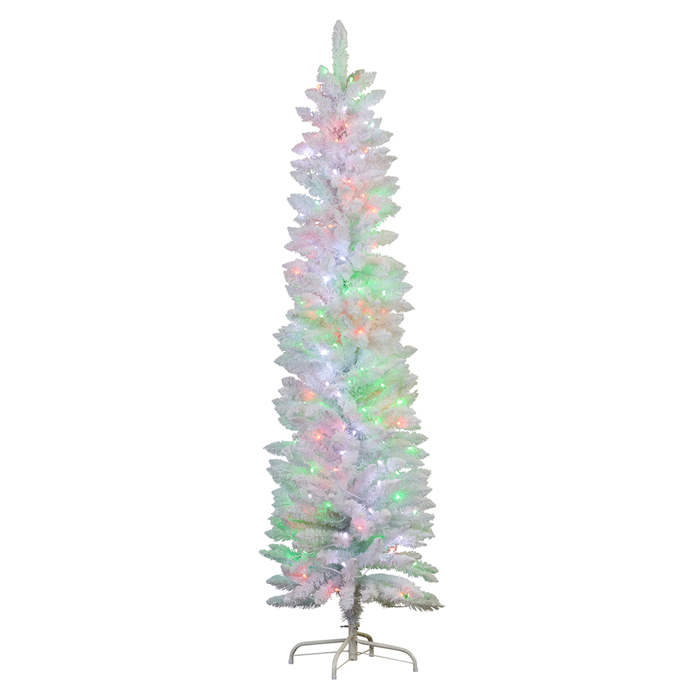 White Asbury Fairy Floss LED Christmas Tree
