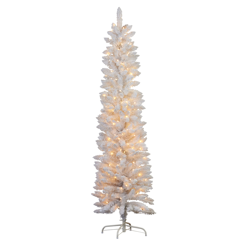 White Asbury Fairy Floss LED Christmas Tree