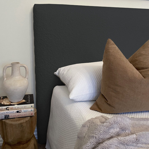 Arthur Boucle Fabric Single Bedhead
