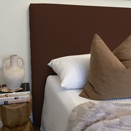 Arthur Boucle Fabric Single Bedhead