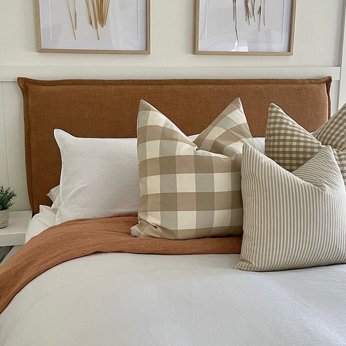 Leyonce French Seam Upholstered Bedhead