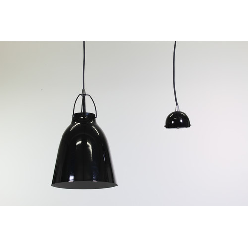 Curl-Curl-1-Light-Steel-Pendant-P2200B-P2200W
