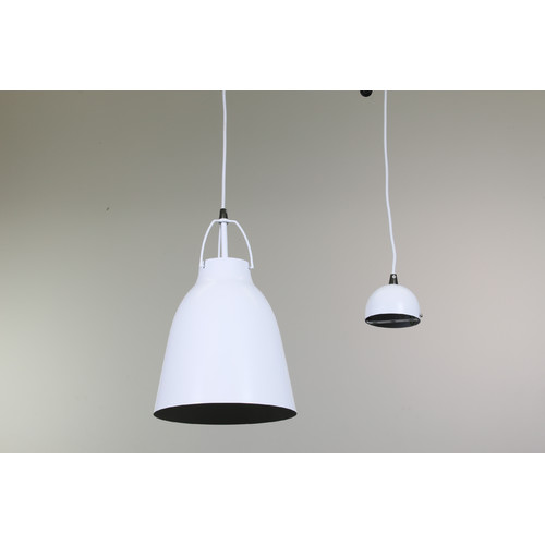 Curl-Curl-1-Light-Steel-Pendant-P2200B-P2200W