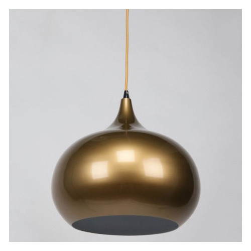 Mini Kirke 1 Light Pendant in Pearl Gold