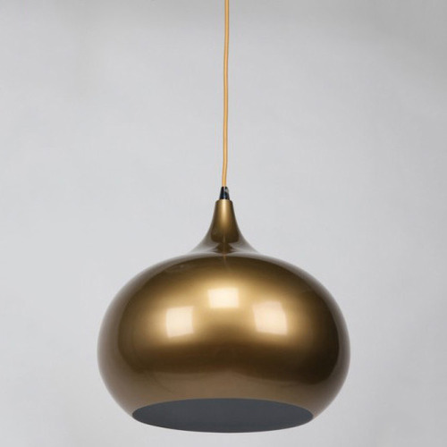Pearl Gold Sellicks 1 Light Metal Pendant