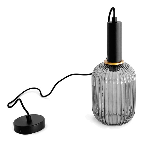 Smokey Black Memories Pendant Light