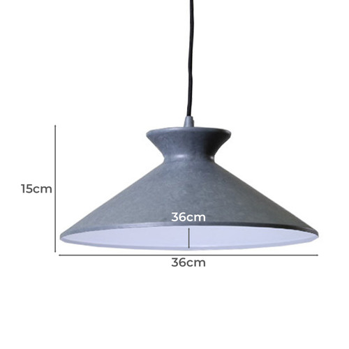 Currawong 1 Light Aluminum Pendant