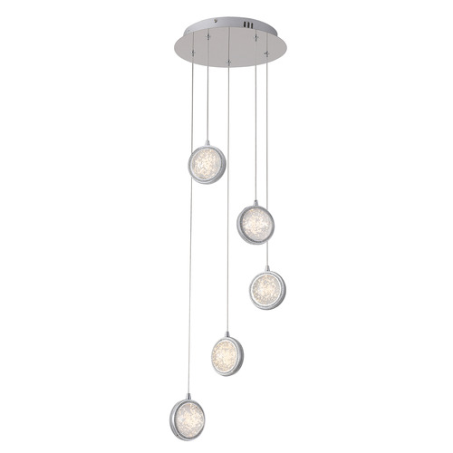 Velli 5 Light Tri-Colour LED Pendant