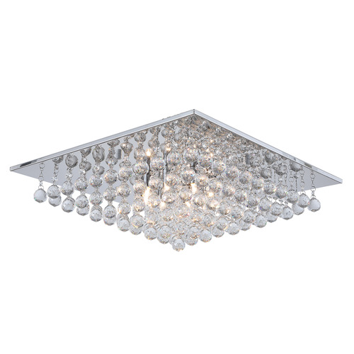 Chrome Kiak Close to Ceiling Light
