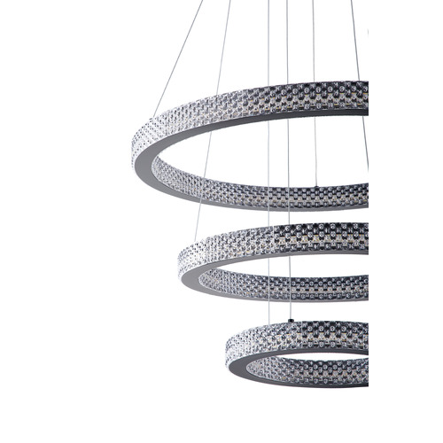 Jones Iron & Glass 3 Tier Pendant Light
