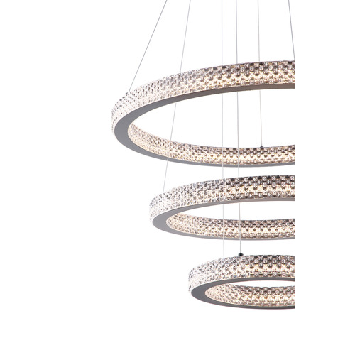 Jones Iron & Glass 3 Tier Pendant Light