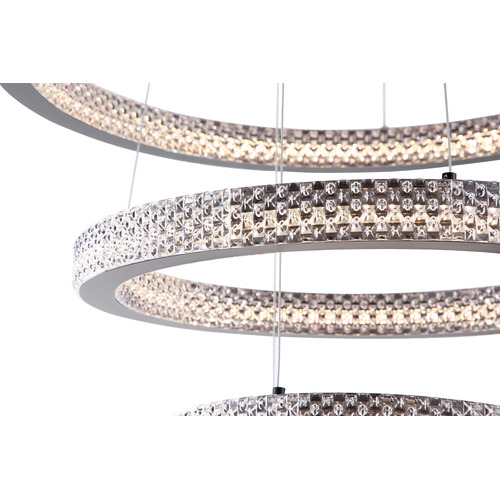 Jones Iron & Glass 3 Tier Pendant Light