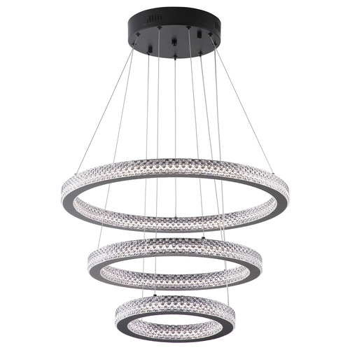 Jones Iron & Glass 3 Tier Pendant Light