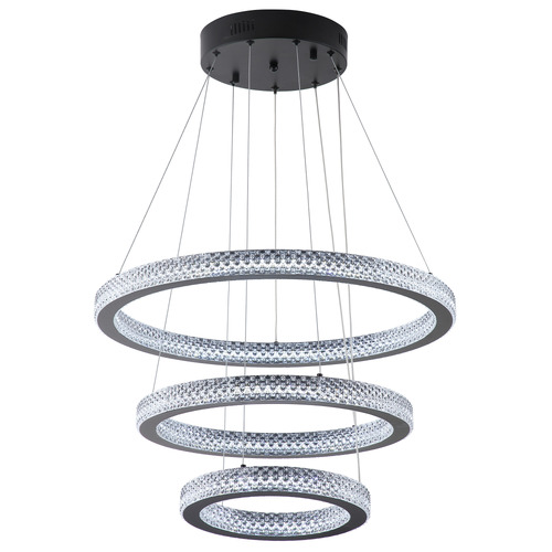 Jones Iron & Glass 3 Tier Pendant Light